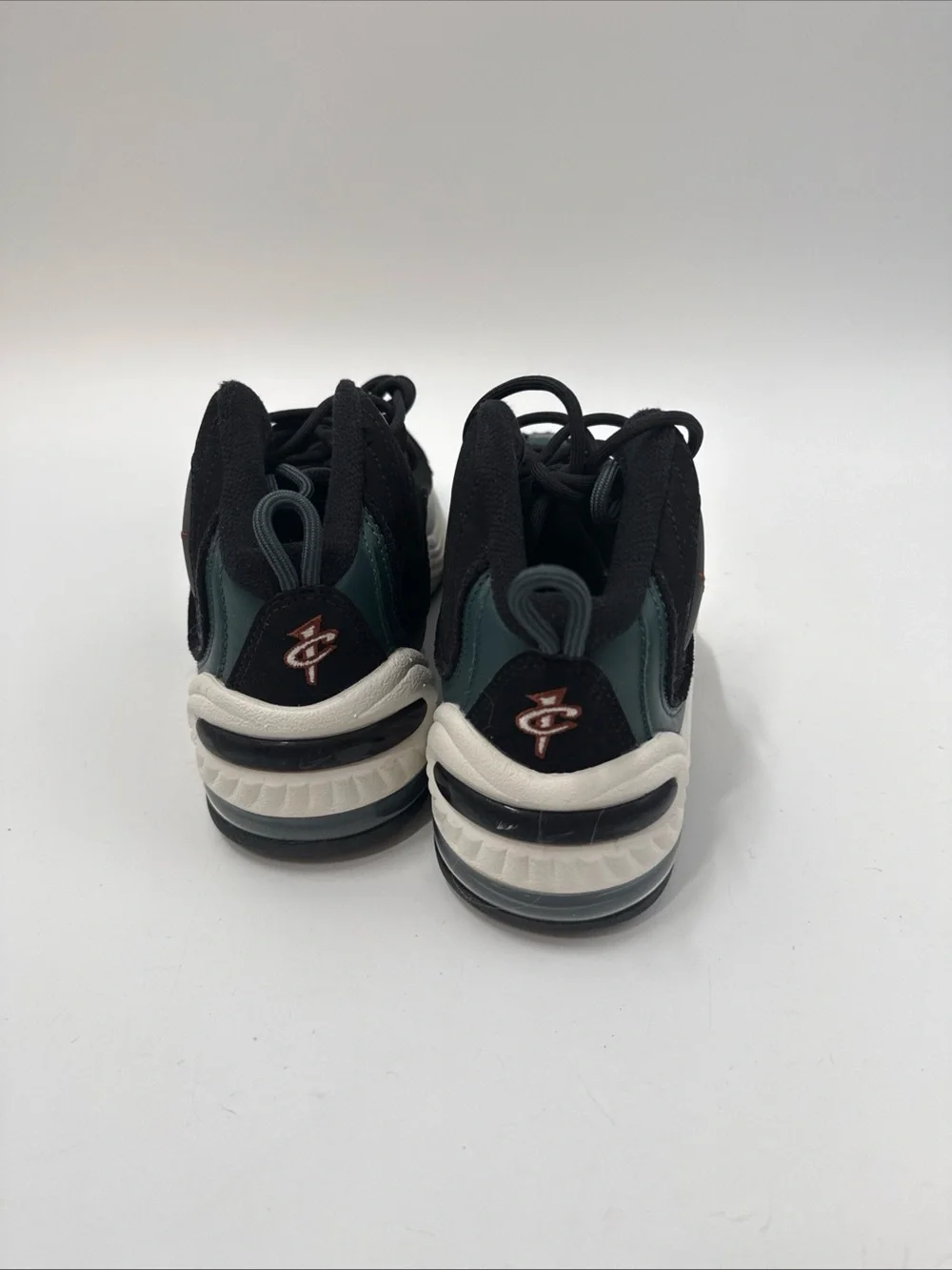 Kids High-Top Sneakers in Black and Dark Green - Nike